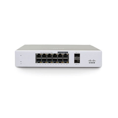 Meraki MS130-12X Cloud Mgd. 8GE + 4x(2.5GE) 240W PoE Switch