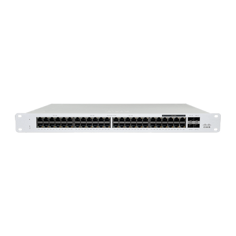 Meraki MS130-48X Cloud Mgd. 40GE + 8x(2.5GE) 740W PoE Switch